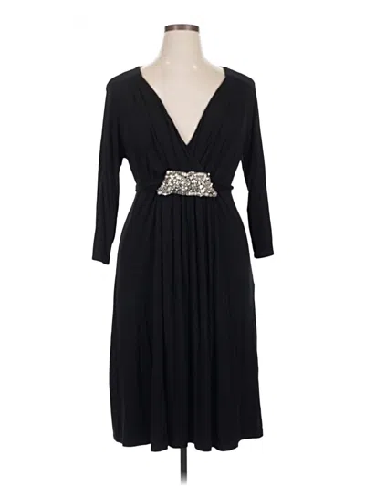 Pre-owned Nicole By Nicole Miller Cocktail Dress In Black