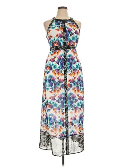 Pre-owned Nicole By Nicole Miller Cocktail Dress In Blue