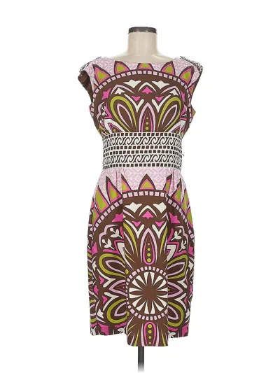 Pre-owned Nicole By Nicole Miller Cocktail Dress In Brown