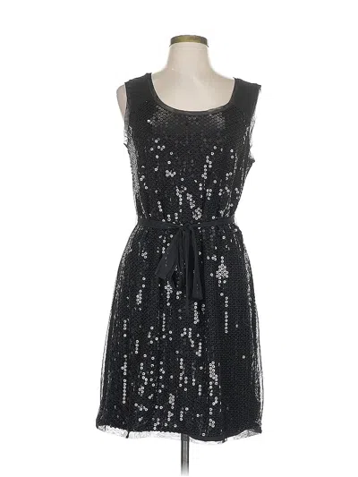 Pre-owned Nicole By Nicole Miller Cocktail Dress In Silver
