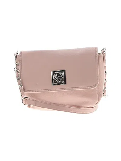 Pre-owned Nicole By Nicole Miller Crossbody Bag In Pink