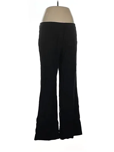 Pre-owned Nicole By Nicole Miller Dress Pants In Black