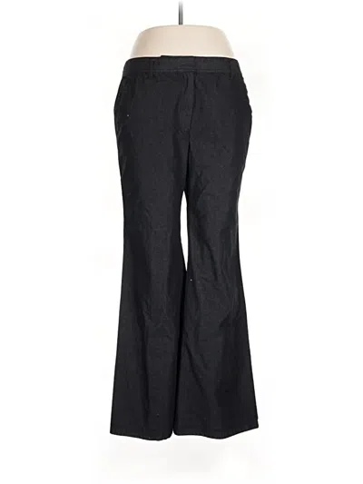 Pre-owned Nicole By Nicole Miller Dress Pants In Black
