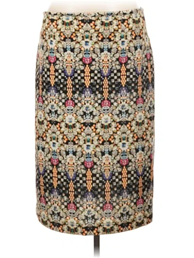 Pre-owned Nicole By Nicole Miller Formal Skirt In Gray
