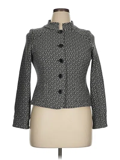 Pre-owned Nicole By Nicole Miller Jacket In Gray