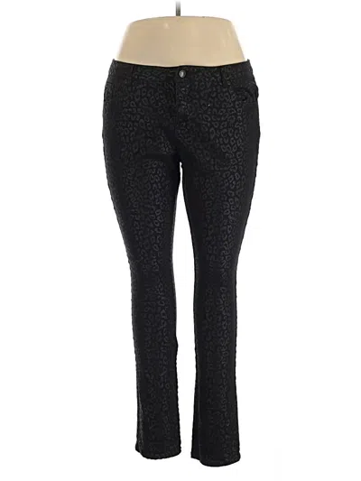 Pre-owned Nicole By Nicole Miller Jeggings In Black