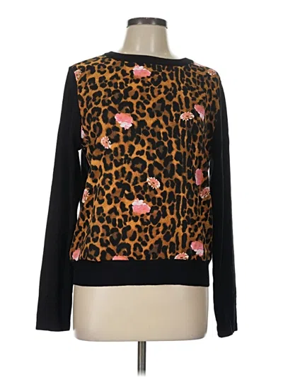 Pre-owned Nicole By Nicole Miller Long Sleeve Turtleneck In Black