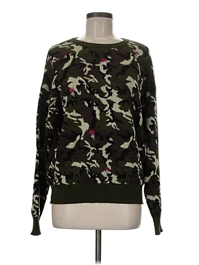Pre-owned Nicole By Nicole Miller Pullover Sweater In Green