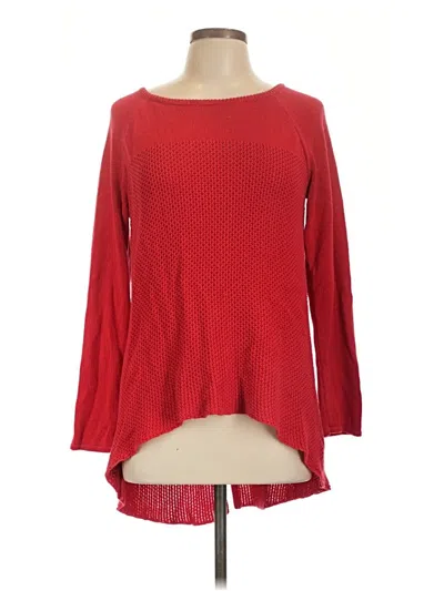 Pre-owned Nicole By Nicole Miller Pullover Sweater In Red