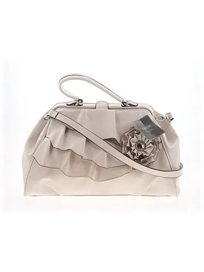 Nicole By Nicole Miller Satchel In Ivory