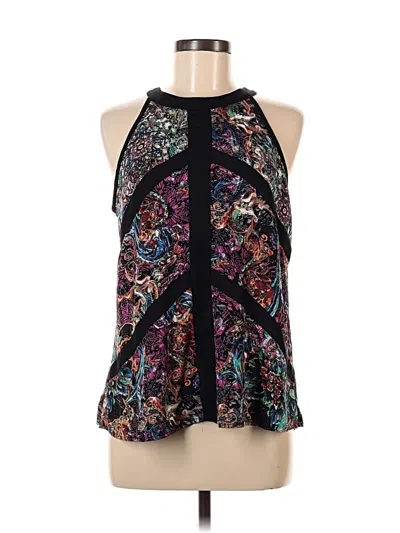 Pre-owned Nicole By Nicole Miller Sleeveless Blouse In Black