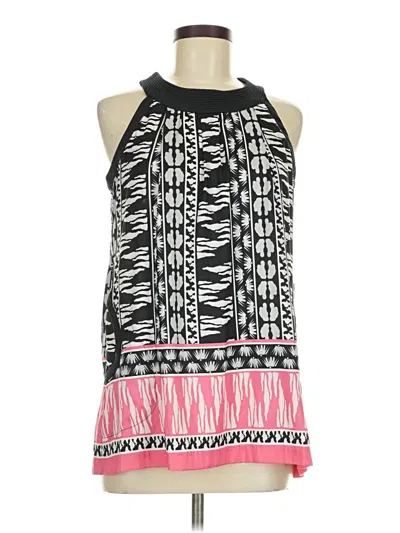 Pre-owned Nicole By Nicole Miller Sleeveless Blouse In Black