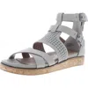 Nicole Janna Womens Leather Memory Foam Gladiator Sandals In Multi
