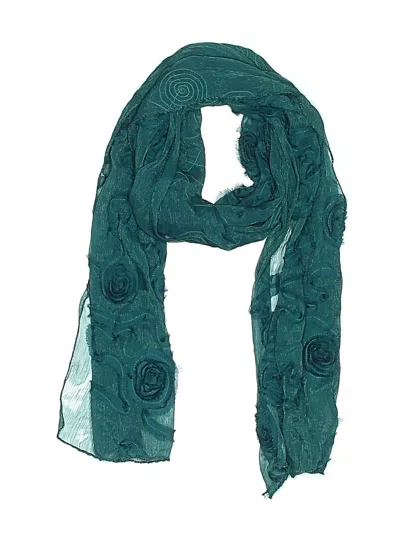 Pre-owned Nicole Lee Scarf In Blue