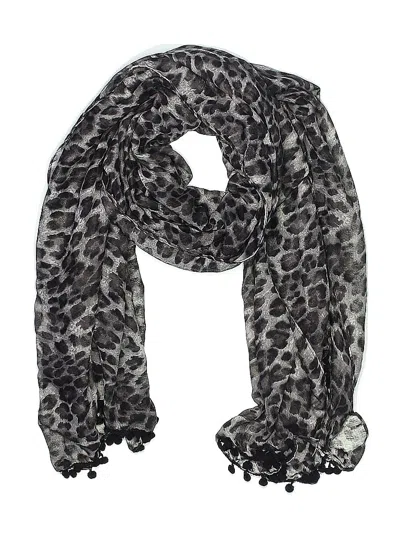 Pre-owned Nicole Marciano Scarf In Gray