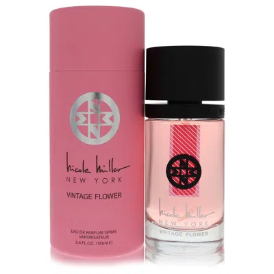 Nicole Miller 2pcs Combo Gift Set  Vintage Flower By  Eau De Parfum Spray 3.4 oz For Wom In Multi