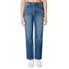 Nicole Miller '90s High Waist Button Fly Loose Jeans In Blue