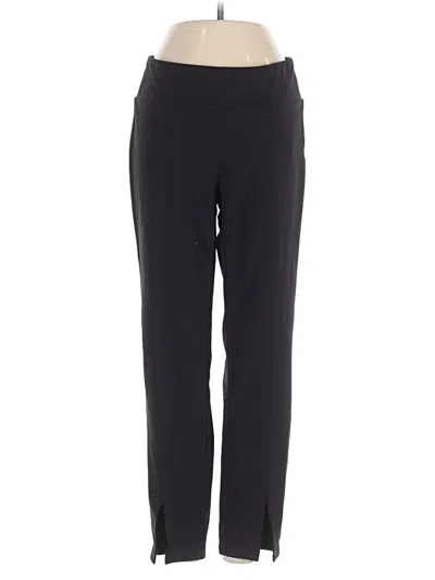 Pre-owned Nicole Miller Active Pants In Black
