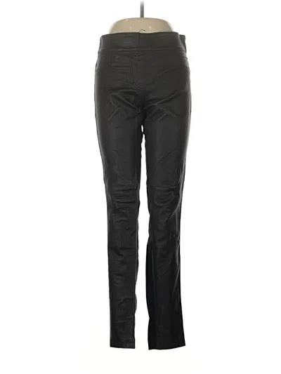 Pre-owned Nicole Miller Active Pants In Black