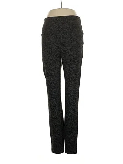 Pre-owned Nicole Miller Active Pants In Black