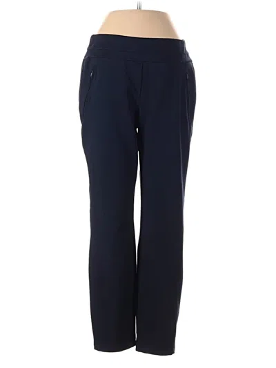 Pre-owned Nicole Miller Active Pants In Blue