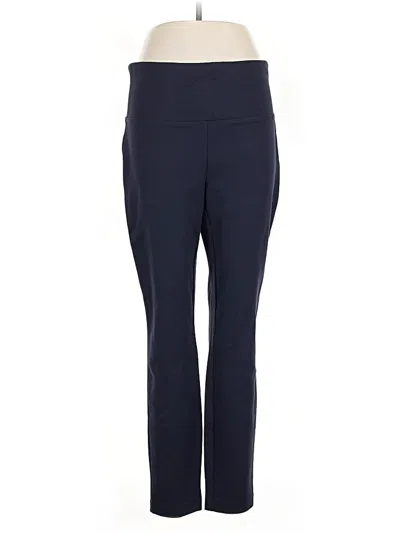 Pre-owned Nicole Miller Active Pants In Blue