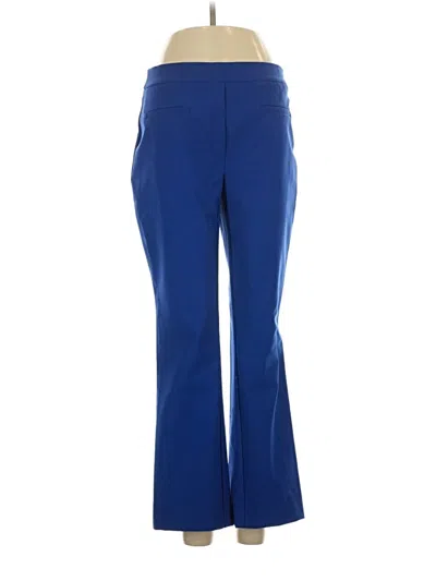 Pre-owned Nicole Miller Active Pants In Blue