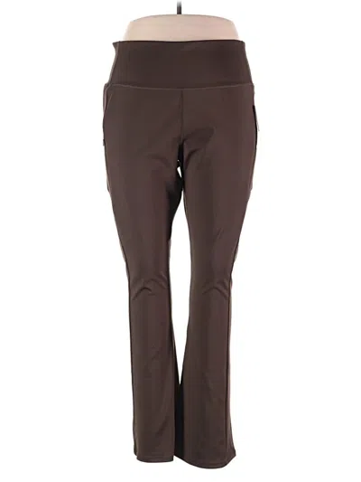 Nicole Miller Active Pants In Brown