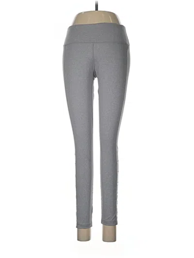 Pre-owned Nicole Miller Active Pants In Gray
