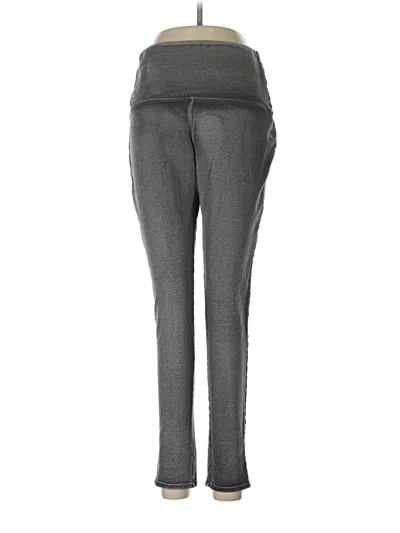 Pre-owned Nicole Miller Active Pants In Gray