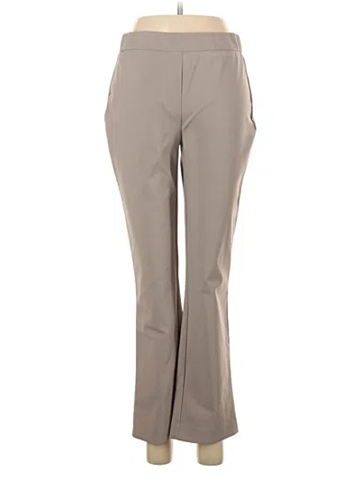 Pre-owned Nicole Miller Active Pants In Tan