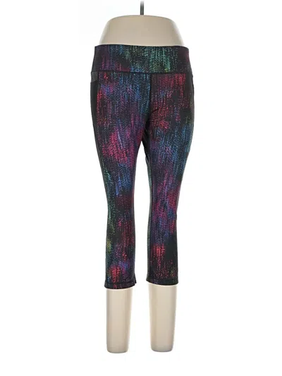 Pre-owned Nicole Miller Active Pants In Teal