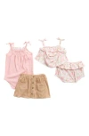 Nicole Miller Assorted 4-piece Set In Multi