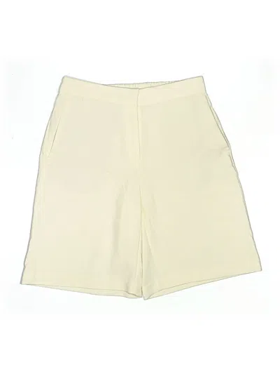 Pre-owned Nicole Miller Athletic Shorts In White