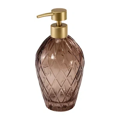 Nicole Miller Bijou Soap Dispenser In Brown