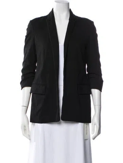 Pre-owned Nicole Miller Blazer In Black
