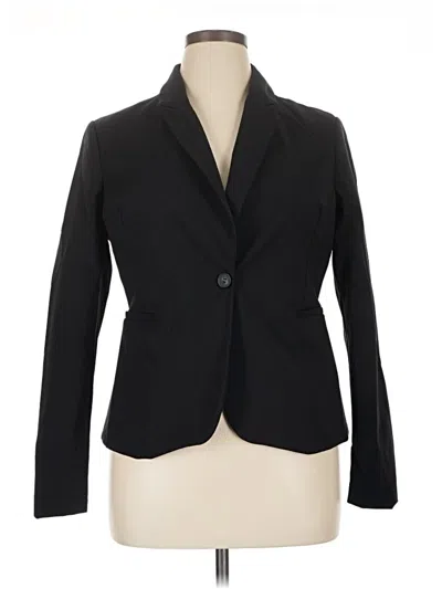 Pre-owned Nicole Miller Blazer Jacket In Black