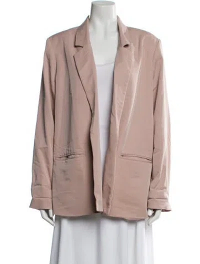 Pre-owned Nicole Miller Blazer In Pink