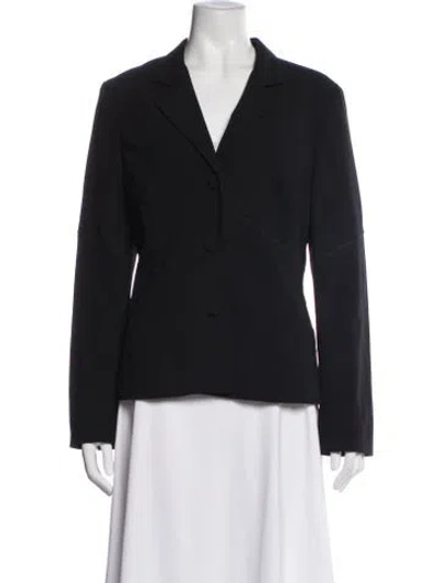 Pre-owned Nicole Miller Blazer W/ Tags In Blue