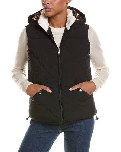 Nicole Miller Bling Vest In Black