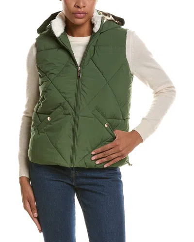 Nicole Miller Bling Vest In Green