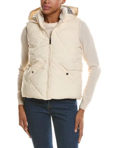 Nicole Miller Bling Vest In Neutral