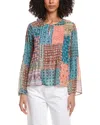 Nicole Miller Blouse In Multi