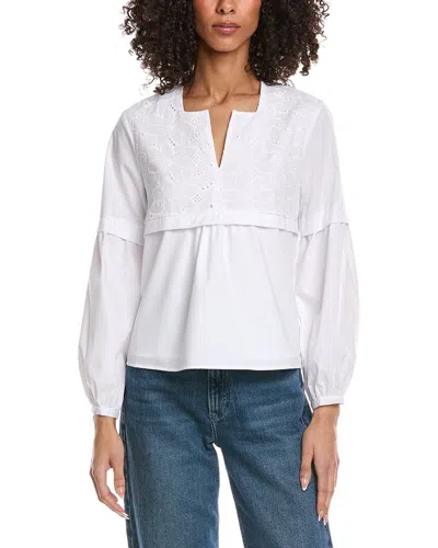 Nicole Miller Blouse In White