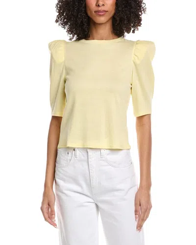 Nicole Miller Blouse In Yellow
