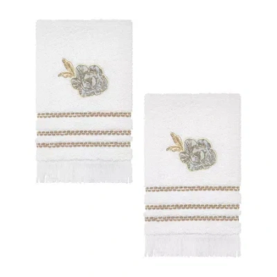 Nicole Miller Camille 2-pc. Fingertip Towel In Multi