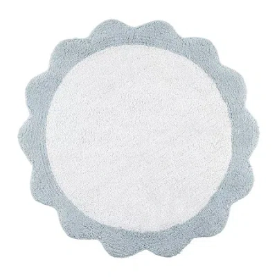 Nicole Miller Camille Bath Rug In Blue