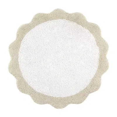 Nicole Miller Camille Bath Rug In Sand