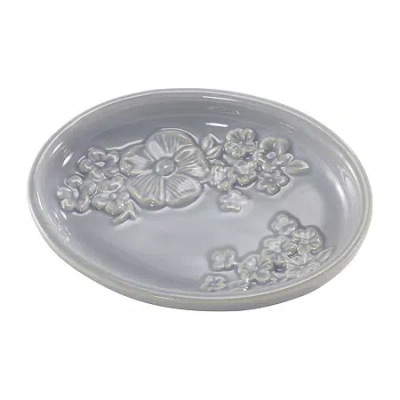 Nicole Miller Camille Soap Dish In Blue