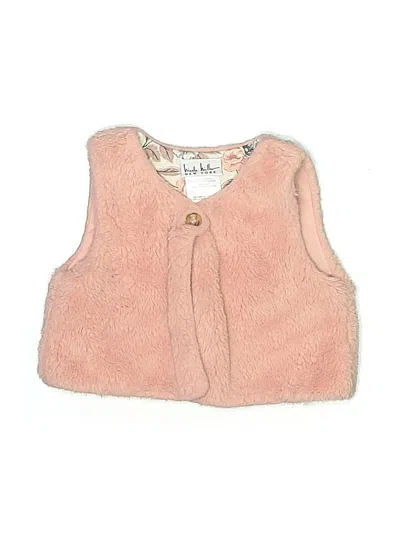 Pre-owned Nicole Miller Babies' Cardigan Sweater In Pink